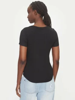 T-shirt Essential DW0DW20916 Nero Regular Fit