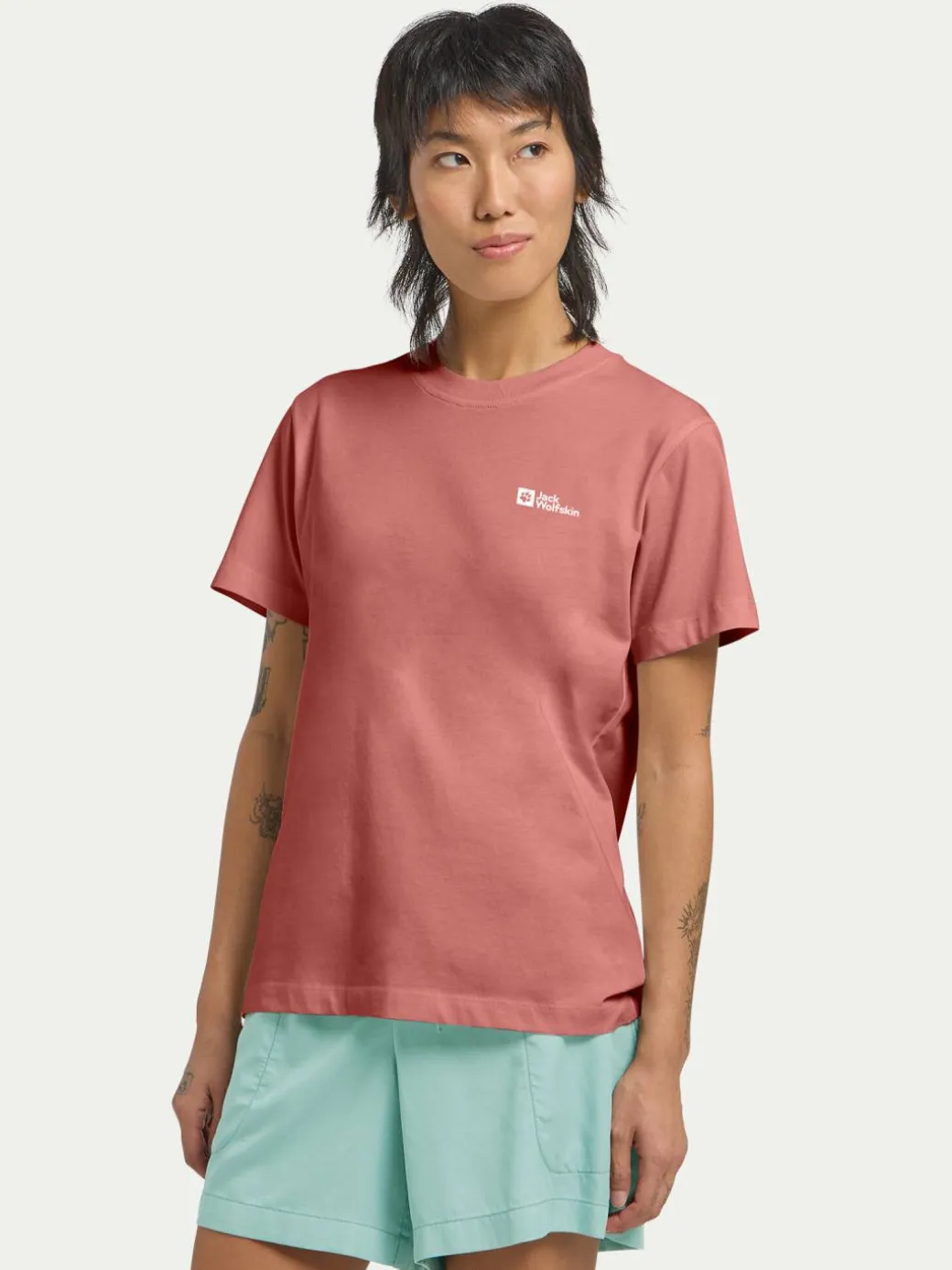 T-shirt Essential 1808352 Rosa Regular Fit