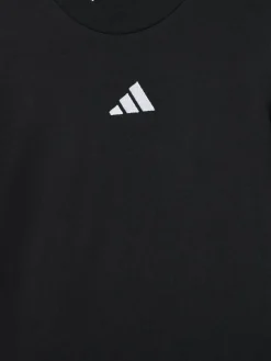 T-shirt Essentials JD6487 Nero Regular Fit