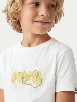T-shirt Ev Bloomsday EQKZT03570 Bianco Regular Fit