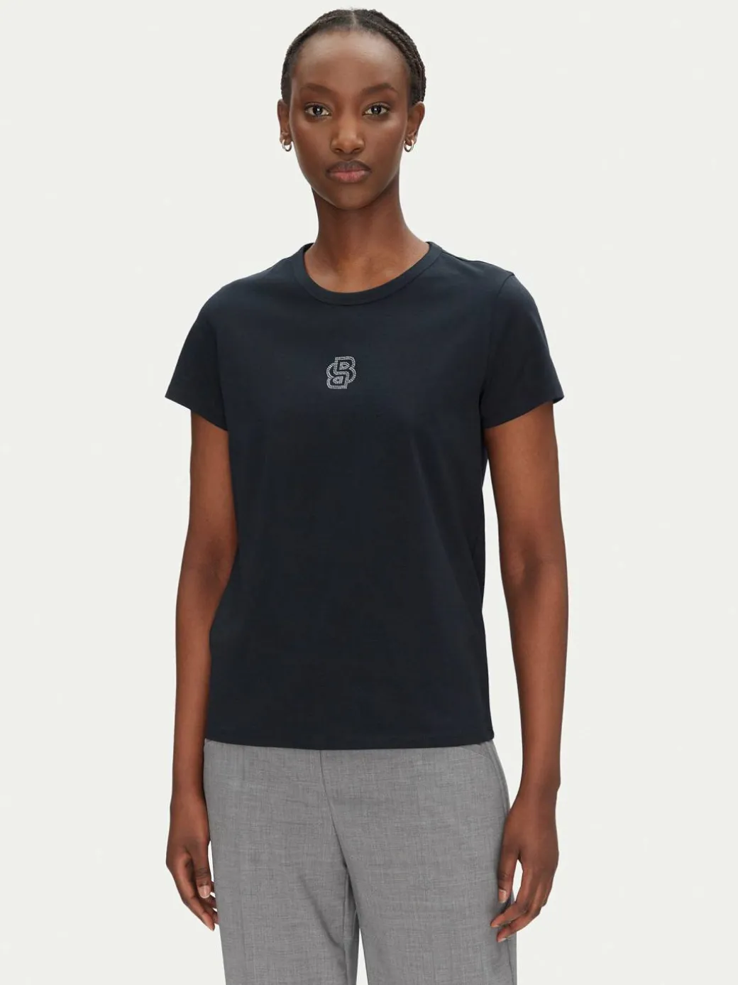 T-shirt Eventsa7 50537598 Blu scuro Regular Fit