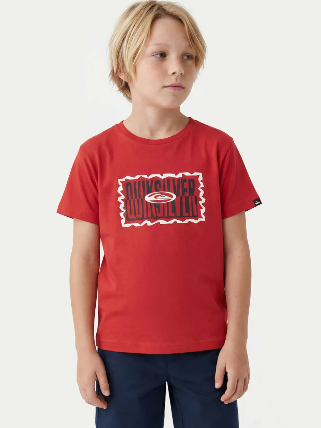 T-shirt Ev Gotam Foam EQKZT03568 Rosso Regular Fit