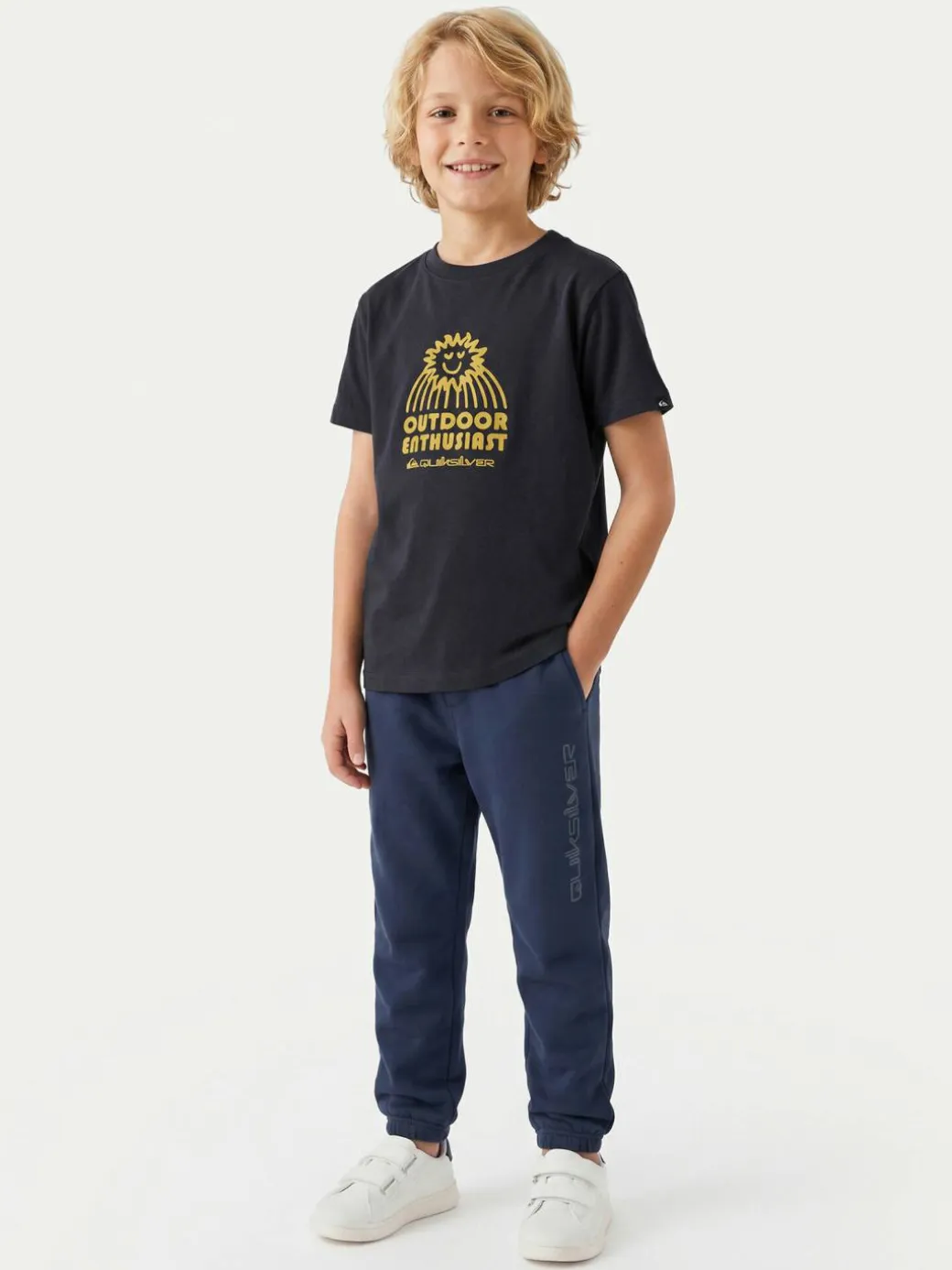 T-shirt Ev Spot On EQKZT03571 Blu scuro Regular Fit