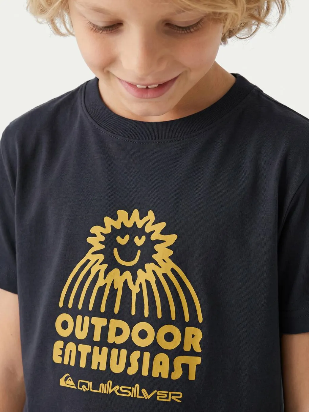 T-shirt Ev Spot On EQKZT03571 Blu scuro Regular Fit