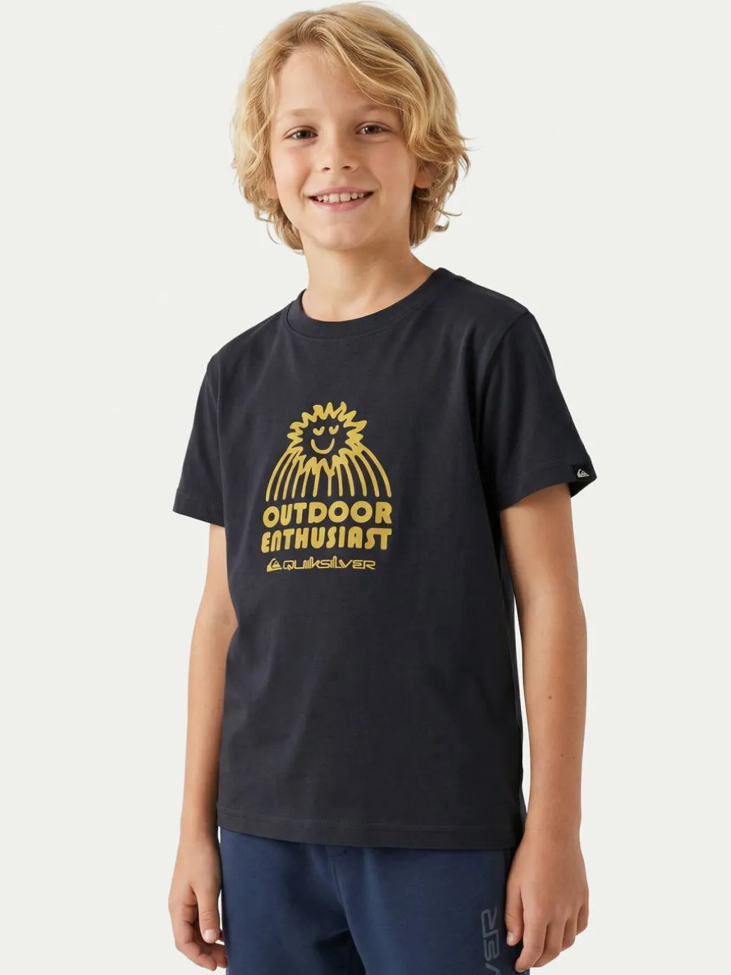 T-shirt Ev Spot On EQKZT03571 Blu scuro Regular Fit