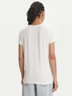 T-shirt EW000408 AF10881 U1131 Bianco Regular Fit