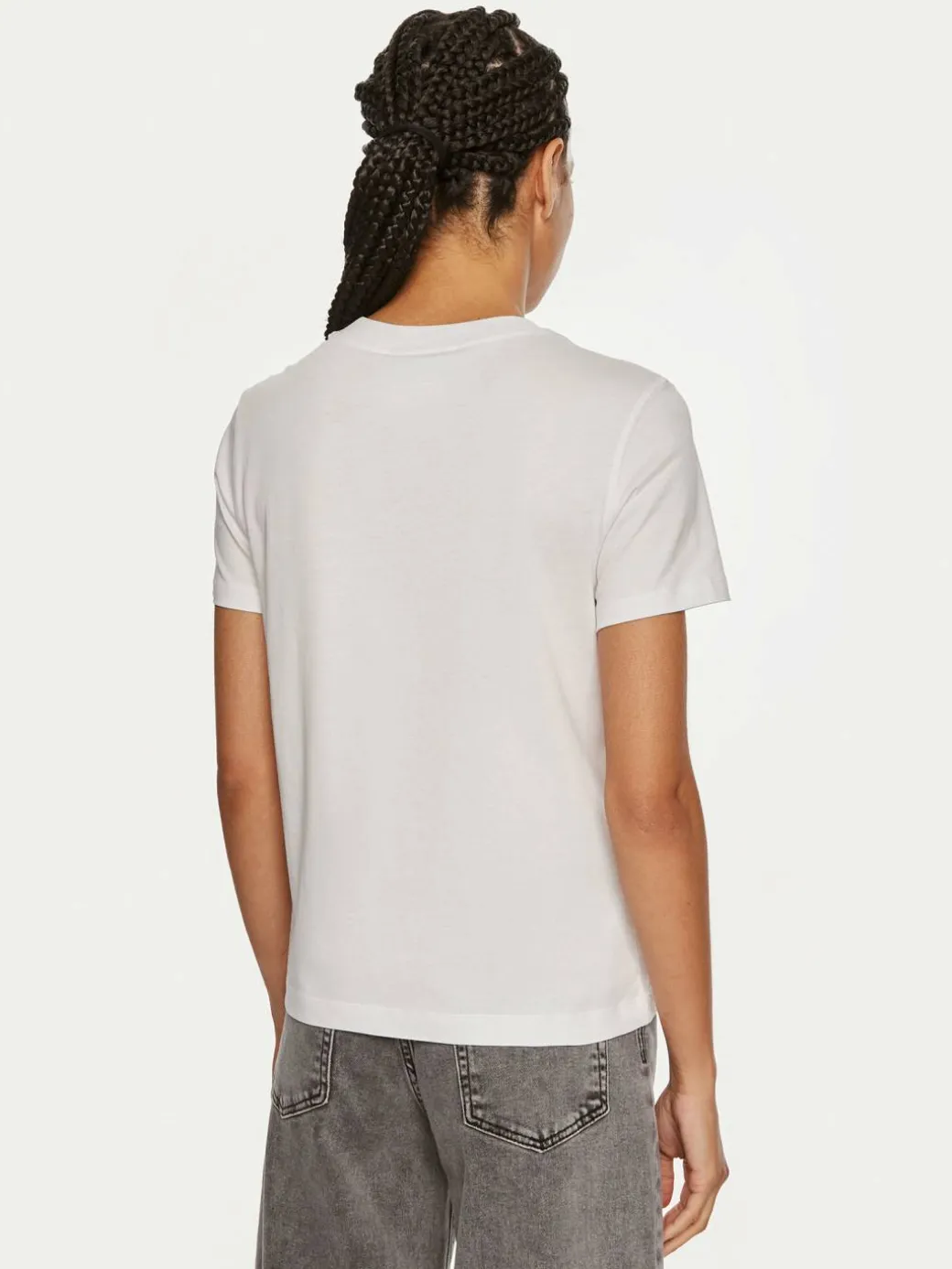 T-shirt 77HAHT01 CJ00T Bianco Regular Fit