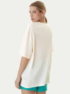 T-shirt Hangloose Poster ERJZT06090 Beige chiaro Loose Fit