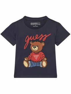 T-shirt H4BT01 I3Z14 Blu scuro Regular Fit
