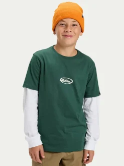 T-shirt Hw Welcome All EQBZT04913 Multicolore Regular Fit