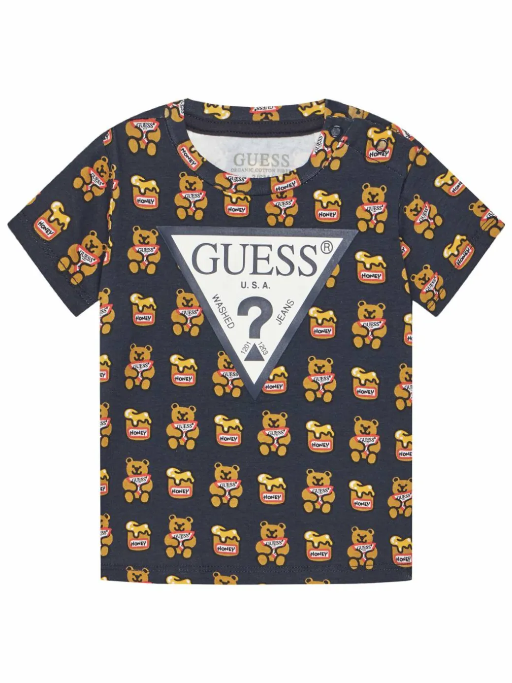 T-shirt H1YT00 K6YW1 Nero Regular Fit