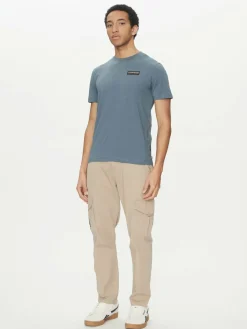 T-shirt Iaato NP0A4HFZ Blu Regular Fit