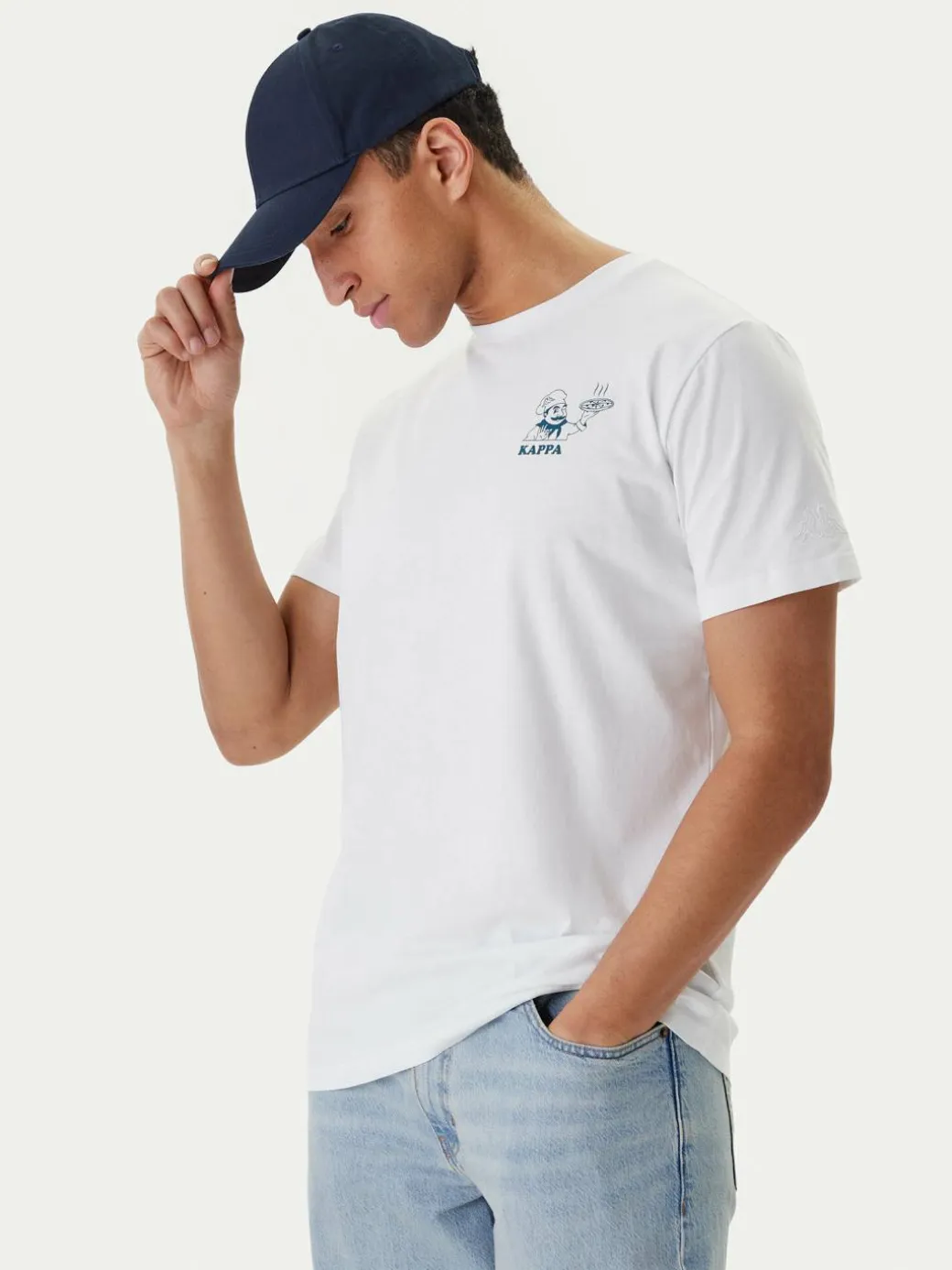 T-shirt Ichico 37276JW Bianco Regular Fit