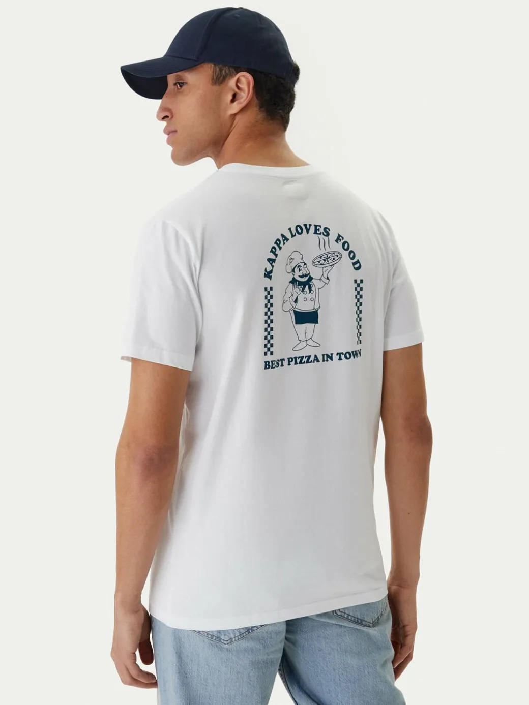 T-shirt Ichico 37276JW Bianco Regular Fit