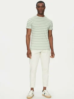 T-shirt Inrima 41-168 Verde Regular Fit