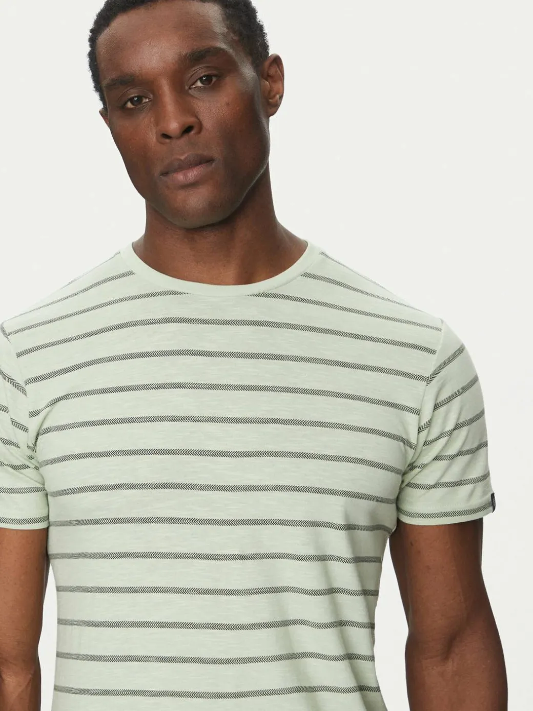 T-shirt Inrima 41-168 Verde Regular Fit