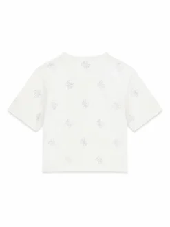 T-shirt J6GI35 I3Z14 Bianco Relaxed Fit