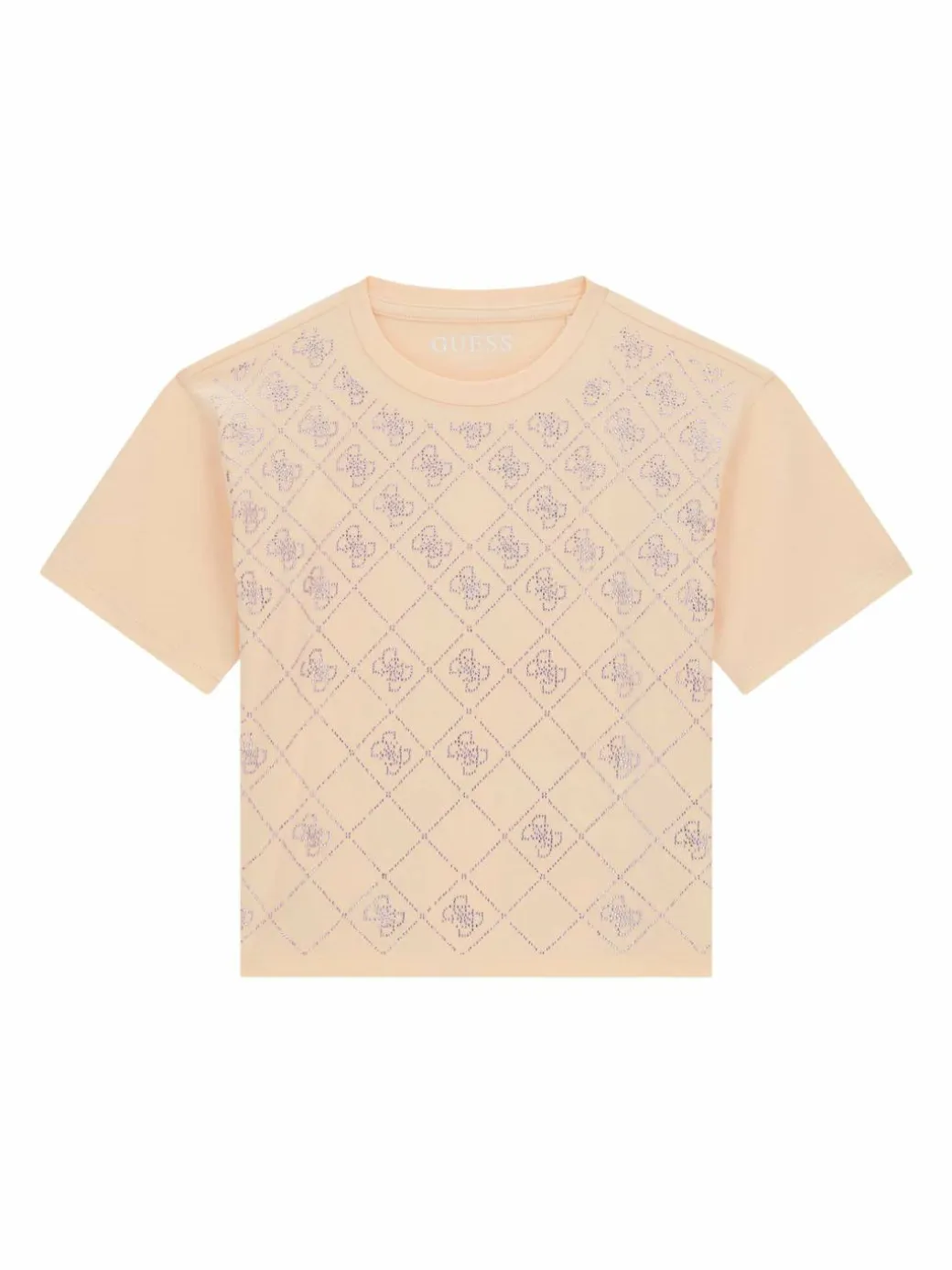 T-shirt J6GI05 K6YW4 Arancione chiaro Boxy Fit