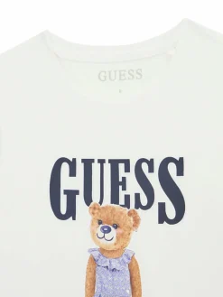 T-shirt J6GI04 K6YW4 Bianco Regular Fit