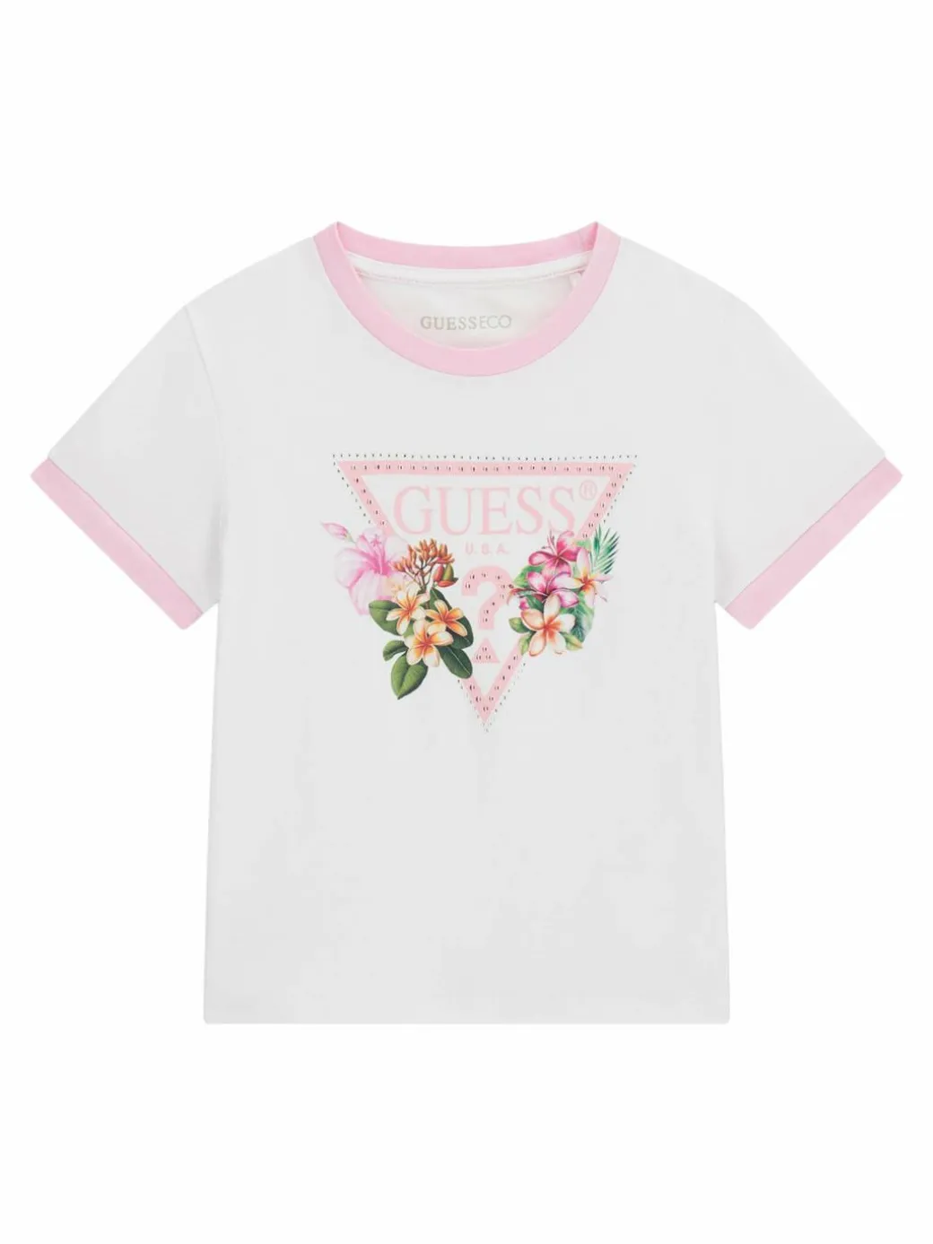 T-shirt J6GI23 K6YW4 Bianco Regular Fit
