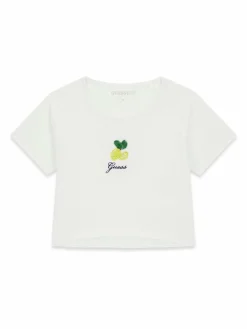 T-shirt J6GI10 K6YW4 Bianco Relaxed Fit