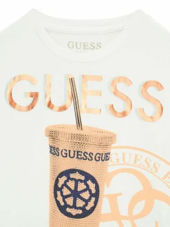 T-shirt J6GI06 K6YW4 Bianco Relaxed Fit