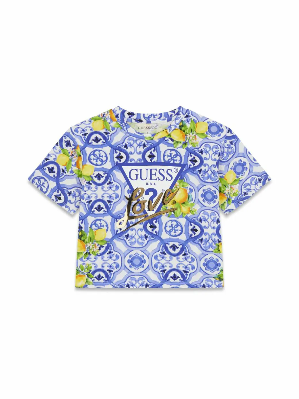 T-shirt J6GI03 K6YW4 Blu Relaxed Fit