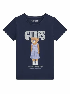 T-shirt J6GI04 K6YW4 Blu scuro Regular Fit