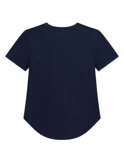 T-shirt J6GI13 K6YW4 Blu scuro Relaxed Fit