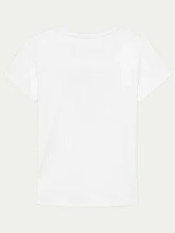 T-shirt J73I56 K8HM0 Bianco Regular Fit