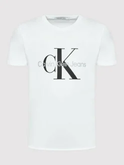 T-shirt J30J320935 Bianco Slim Fit