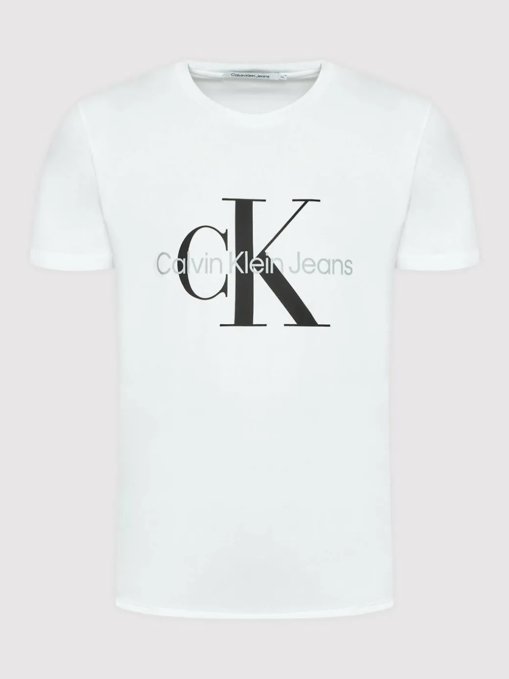 T-shirt J30J320935 Bianco Slim Fit
