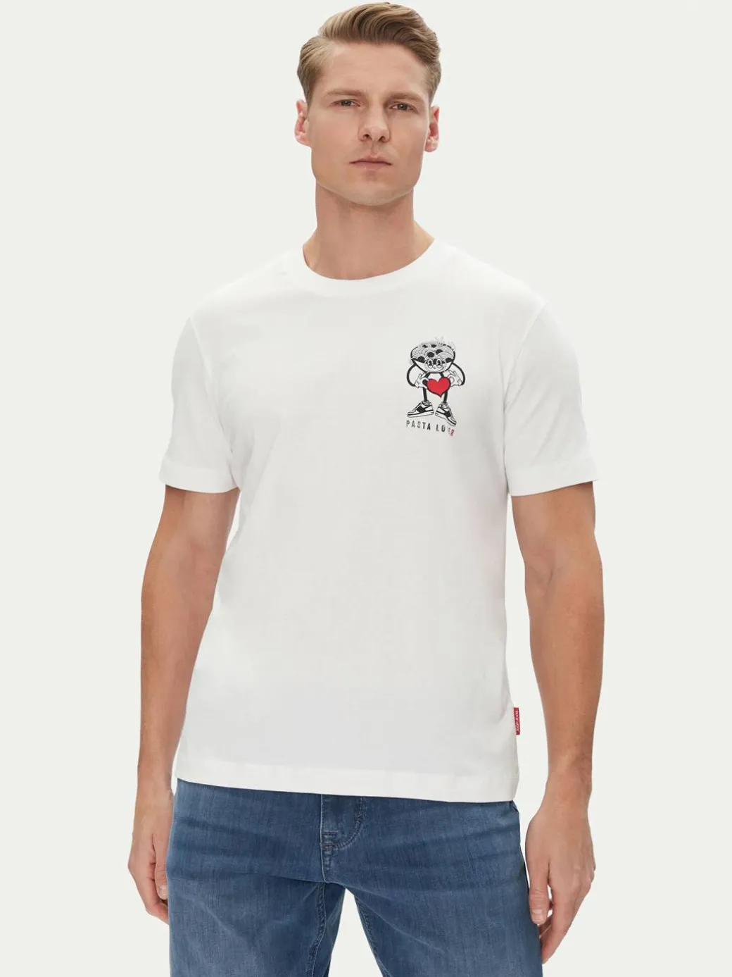 T-shirt 15 JJJ-23Alonzo 30045691 Bianco Modern Fit