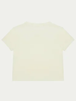 T-shirt J4YI48 KBXI2 Écru Regular Fit