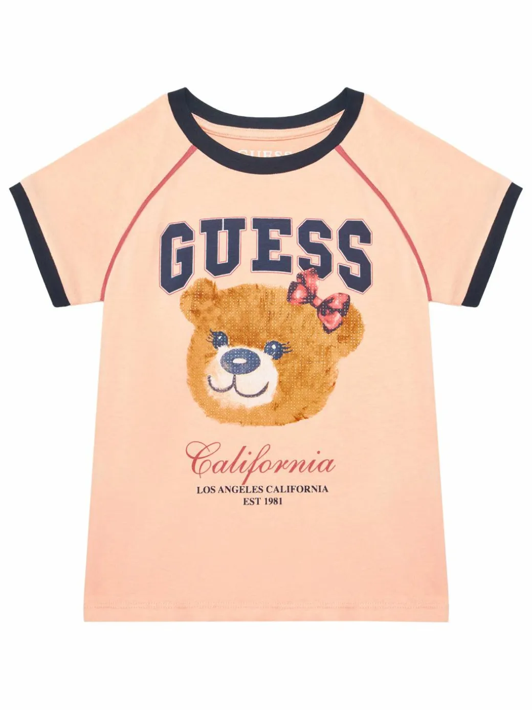 T-shirt J5YI21 K8HM4 Corallo Regular Fit