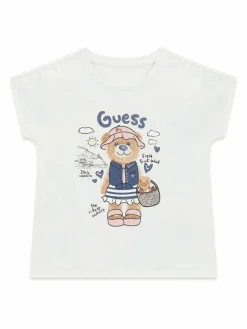 T-shirt K6GI18 K6YW4 Bianco Regular Fit