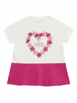 T-shirt K6GI20 K6YW4 Bianco Regular Fit