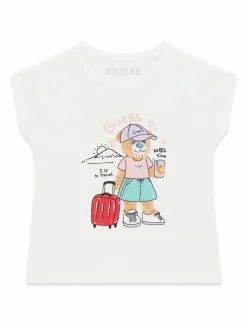 T-shirt K6GI18 K6YW4 Bianco Regular Fit