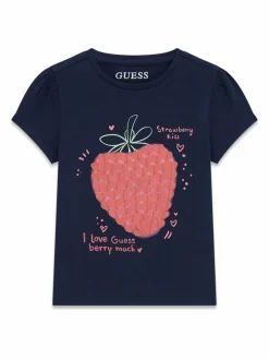 T-shirt K6GI07 K6YW4 Blu scuro Regular Fit