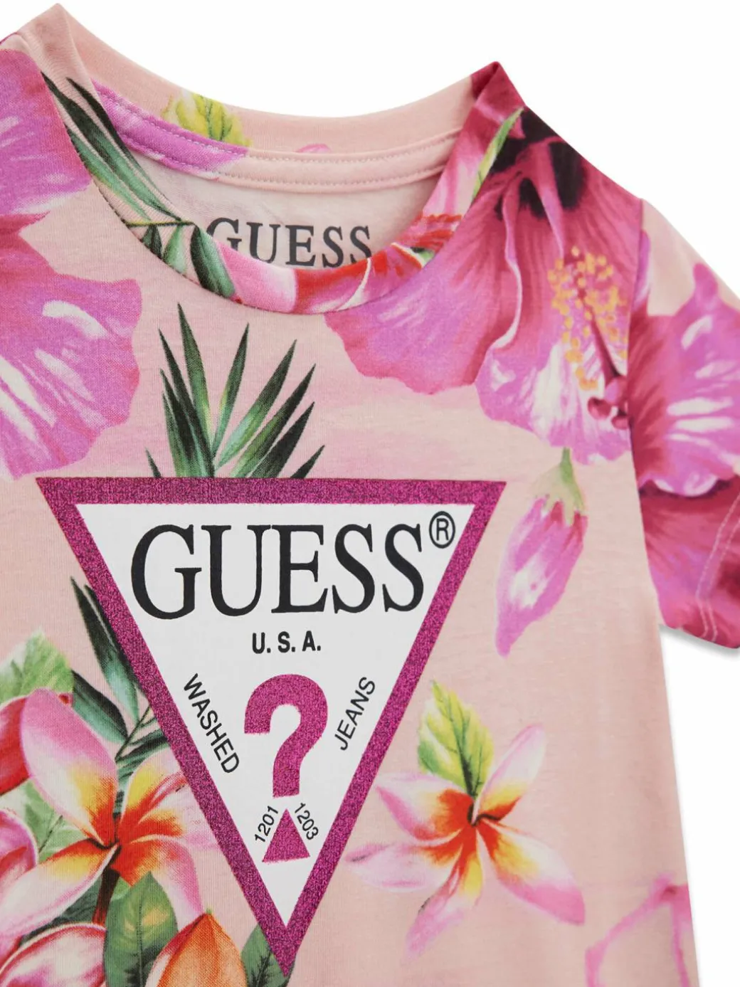 T-shirt K6GI13 K6YW4 Rosa Regular Fit