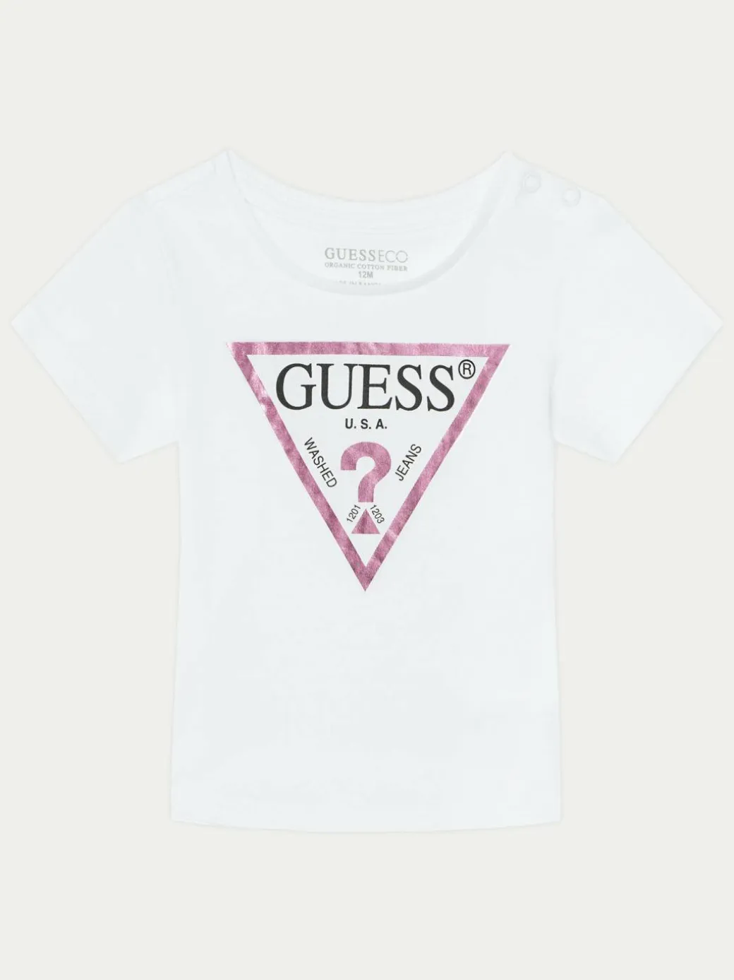 T-shirt K73I56 K8HM0 Bianco Regular Fit