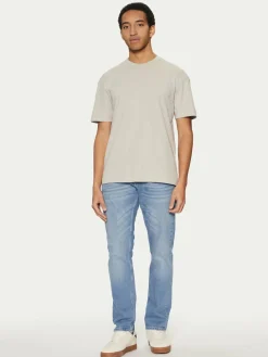 T-shirt K10K114167 Beige Slim Fit