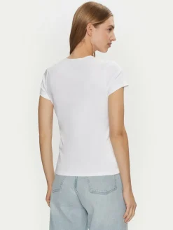 T-shirt K20K208049 Bianco Slim Fit