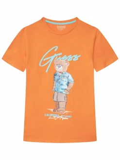 T-shirt L6GI09 K8HM4 Arancione Regular Fit