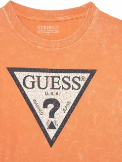 T-shirt L6GI18 K8HM4 Arancione Relaxed Fit