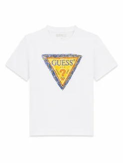 T-shirt L6GI00 K8HM4 Bianco Regular Fit
