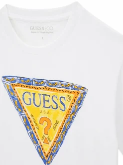 T-shirt L6GI00 K8HM4 Bianco Regular Fit