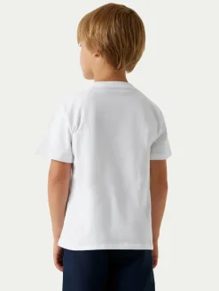 T-shirt L6GI00 K8HM4 Bianco Regular Fit