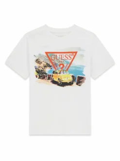T-shirt L6GI08 K8HM4 Bianco Regular Fit