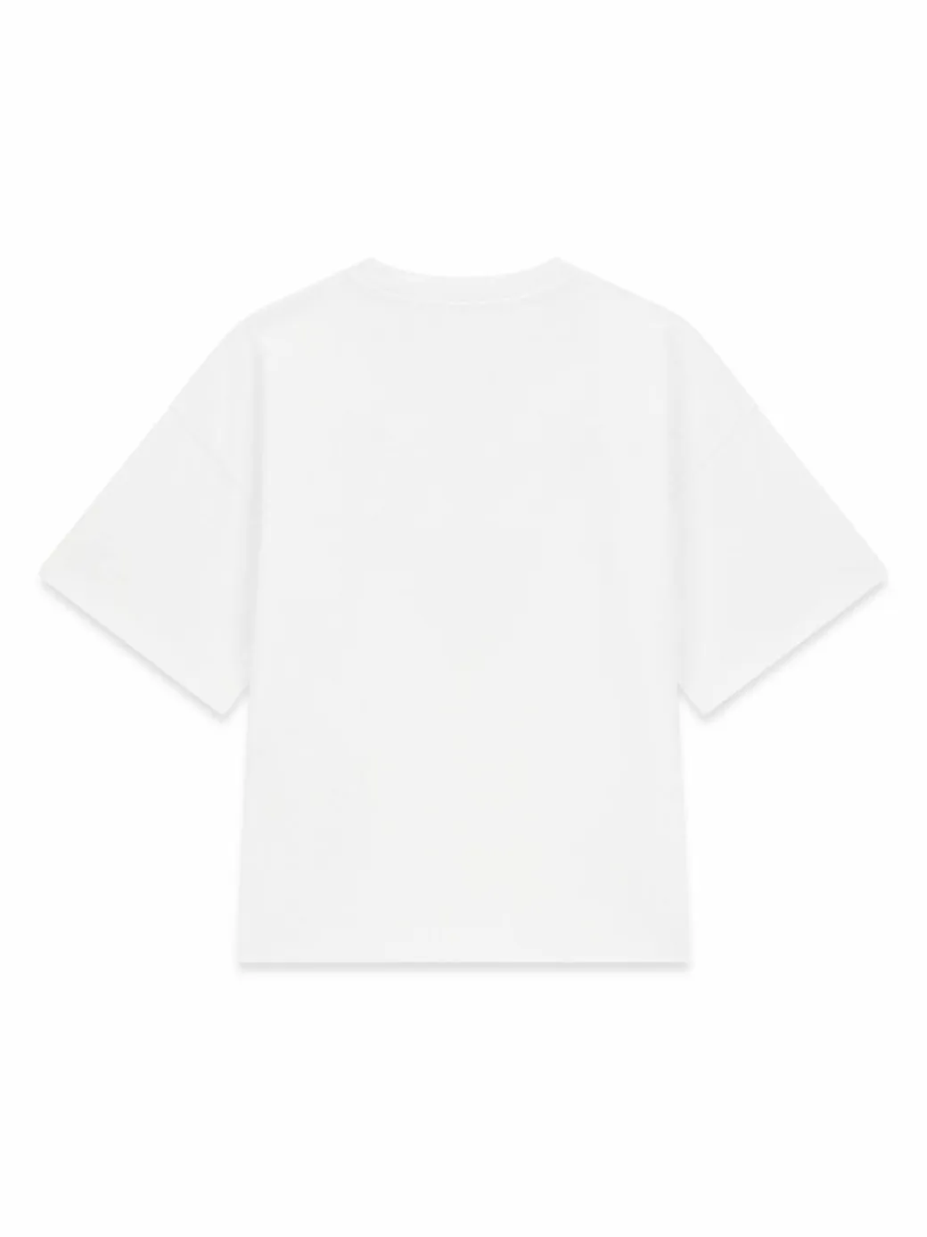 T-shirt L6GI18 K8HM4 Bianco Relaxed Fit